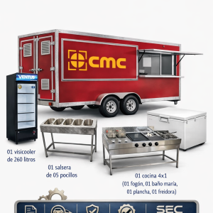 FT 5X2 mts Equipado + Homologación